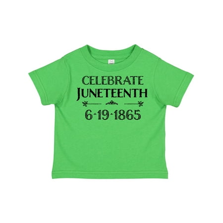 

Inktastic Celebrate Juneteenth Gift Toddler Boy or Toddler Girl T-Shirt