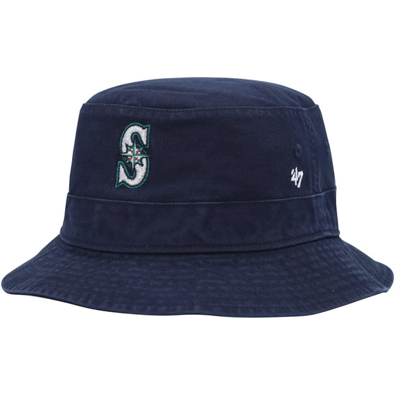 Men's '47 Navy Seattle Mariners Primary Bucket Hat