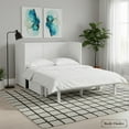 thumbnail image 3 of Rustic Classics Stow Queen Size Murphy Bed Cabinet with Gel Memory Foam Mattress (Cherry), 3 of 47