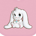 thumbnail image 4 of Inktastic Adorable Easter Bunny Boys or Girls Baby Bib, 4 of 4