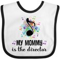 thumbnail image 3 of Inktastic Band Director Mom Boys or Girls Baby Bib, 3 of 4