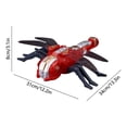 thumbnail image 3 of Cool Intelligent Remote Control Mechanical Spray Dragonflies Children's Electricity Tool Simulation Animals Gift, 3 of 6