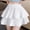 White, variant on Dianli Skirt Skort Women's High Waist Pleated Cake Skirt Ballet Style A Line High Rise Elastic Waist Layered Tulle Puff Short Skirt Party Dance Casual Work To Weekend Beachwear Party