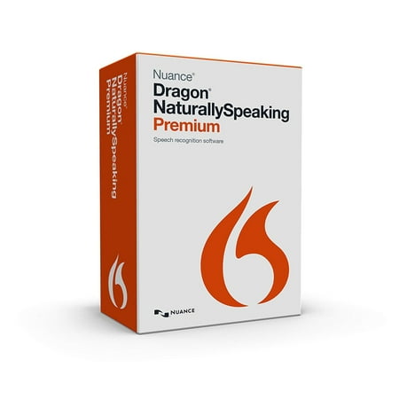 Nuance Dragon NaturallySpeaking Premium V13 (Best Handheld Microphone For Dragon Naturally Speaking)