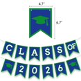 thumbnail image 2 of Decoración para fiesta de graduación DOMOO OF DREAMS azul y verde, 2 of 6