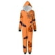 thumbnail image 2 of Family Halloween Pjs Matching Sets Halloween Print Long Sleeve Zippered One Piece Pajama Hooded Jumpsuit Winter Halloween Pjs Family Set, 2 of 4
