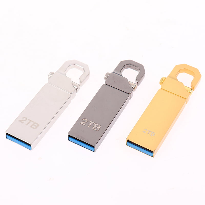 SunData 5 Stück 32GB USB-Sticks USB 2.0 Speicherstick Thumb Drives Memory Sticks Rotate Metall 5 Mischfarben: Schwarz, Blau, Grün, Rot, Gold