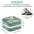 thumbnail image 5 of Sea Mew Travel Portable Square Earring Organizer with Decorative Box – Travel Organizer, Necklace Holder – for Girls and Women, 5 of 6