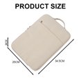 thumbnail image 2 of Funda para portátil, resistente a golpes, ligera, bolsa de transporte, bolsa protectora, dimensiones externas, 2 of 5