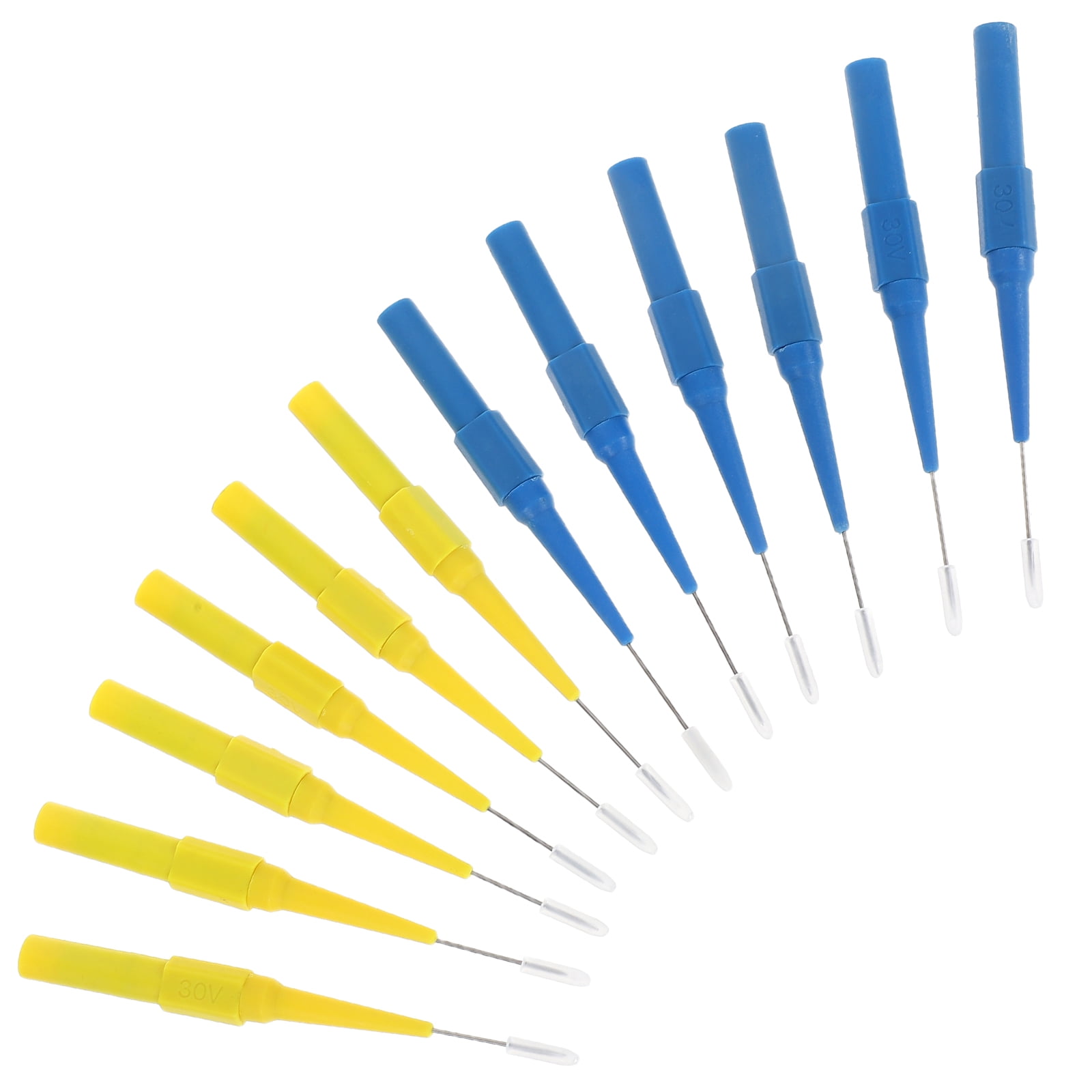 Milisten 12Pcs Fine Needle Test Probes Compatible with Multimeters for Automotive and Electronic Repair