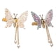 thumbnail image 1 of 2x Butterfly Hair Clips Bangs Clip Headpiece for Women Girls Wedding Jewelry Macarena Pinza para el cabello, 1 of 5