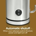 thumbnail image 5 of Hamilton Beach Electric Milk Frother & Warmer, 3 Functions and Auto Shutoff, Stainless Steel, 5 of 8