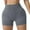 Gray., variant on Akafmk Women's Ribbed Striped Shorts,Women's Ribbed High Waist Tight Solid Color Lined Workout Shorts Pants L