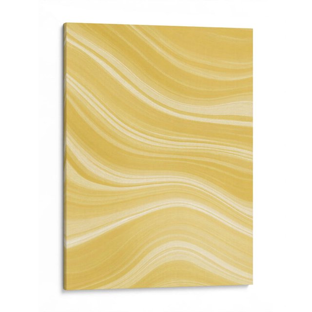 Cuadro decorativo - Negro y Dorado 02, Marmolista 45x60 Canvas Lab Abstracto, Minimalista,