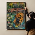 thumbnail image 6 of Colorful Flower Canvas Wall Art, Mastiff Christmas Dog Canvas Floral Wall Decor, Dog Wildflower Wall Painting, Poster Art Print for Living Room, Bedroom, Office, 6 of 6