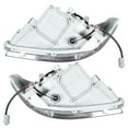 thumbnail image 6 of EPOTOOR For 2007-2011 Toyota Yaris Headlight Left Right Pair Set Headlamp Black Housing, 6 of 7