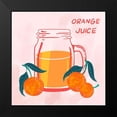 thumbnail image 2 of Swati, Siotia 15x15 Black Modern Framed Museum Art Print Titled - Orange Juice, 2 of 5
