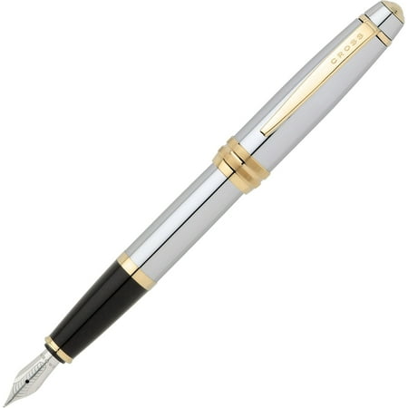 Sterling Silver Fountain Pen - Cross Bailey Collection Exective-style Fountain Pen