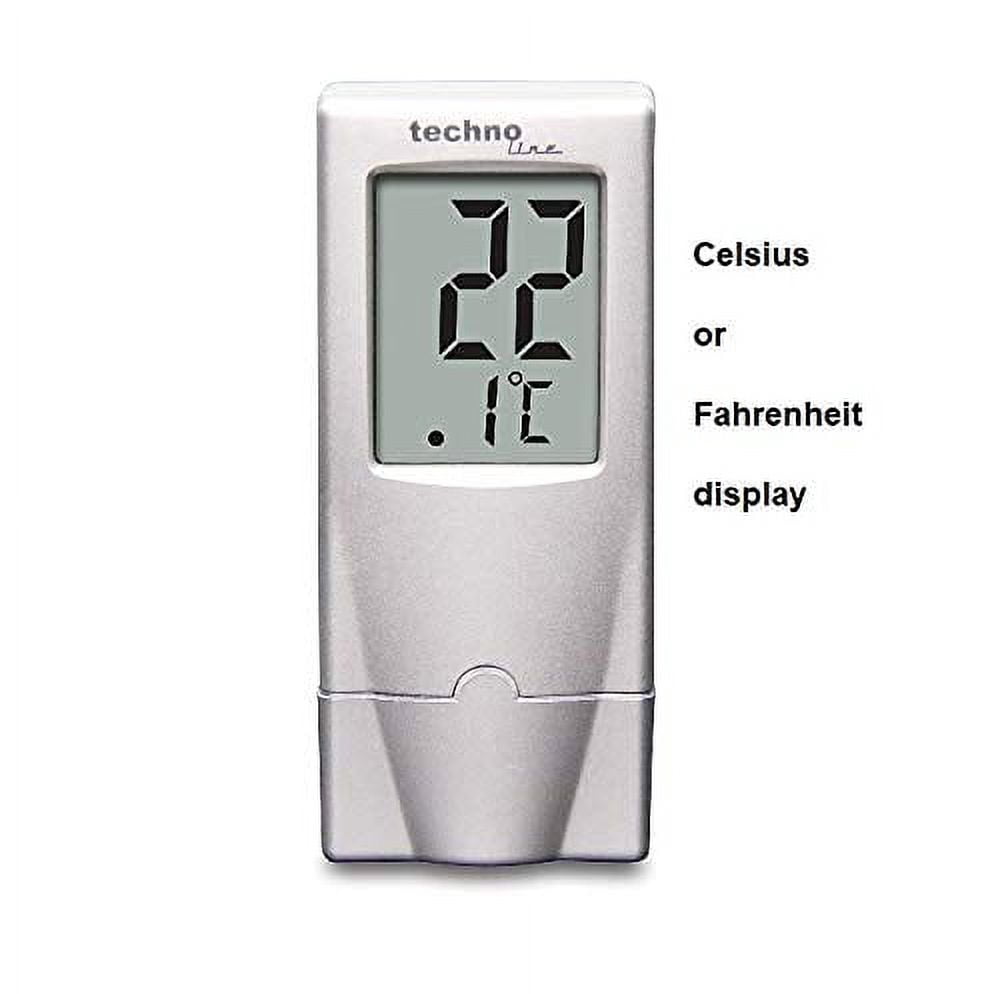 Suction-Mount Outdoor Digital Thermometer