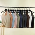 thumbnail image 7 of qucoqpe Summer Halter Tank Tops for Women Fashion Casual Solid Color Sleeveless Shirts Trendy Loose Fit Blouses, 7 of 7