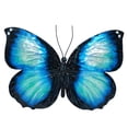 thumbnail image 4 of Eangee Home Design Butterfly Wall Decor Blue And Black, Capiz and Metal, Indoor / Outdoor Safe, 11x1x8 Inches, 4 of 5