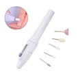 thumbnail image 3 of Práctico juego de pulidor de uñas eléctrico portátil, herramienta de pulido de uñas para el hogar, kit de manicura y pedicura, 3 of 10