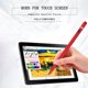thumbnail image 1 of YP0001 Active Stylus Pen para iOS Android Phone Tablet Pantallas táctiles (Rojo) Likrtyny Componentes de la computadora, 1 of 9