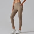 thumbnail image 5 of Women's High-Waisted "Naked-Feel" Yoga Pants — Seamless, Quick-Drying, & Compressive — Brushed-Finish Fitness Leggings with Pockets, Butt-Lifting Design, Ideal for Running & Yoga, 5 of 5