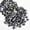 Blackdiamond, variant on Beadsland 1440pcs Hotfix Rhinestones for Crafts ClearAB, SS16, 3.8-4.0mm