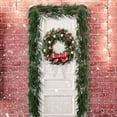 thumbnail image 1 of Adornos navideños, adornos navideños, hierba de cola de gato de imitación, ratán, goma suave, decoración verde, marco de puerta, decoración del hogar, ventana, colgante, hierba de cola de gato de imit, 1 of 9