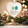 thumbnail image 6 of Keepsake Acrylic Hanging Ornaments, Thank You Gift, Pet Memorial Ornament, Dog Loss Keepsake, Sympathy Gift, Ceramic Heart Memorial, Remembrance Ornament for Loss of Dog Cat Sympathy Remembrance, 6 of 6
