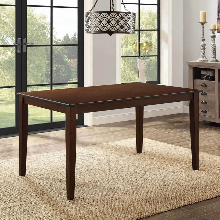 Bankston mocha dining table deals