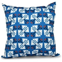 Simply Daisy 16" x 16" Jodhpur Ditsy Geometric Outdoor Pillow