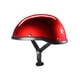 thumbnail image 4 of Casco de motocicleta Cola Capa de amortiguación Forro Verano Transpirable Media Cara Rojo, 4 of 8
