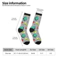 thumbnail image 5 of Yiaed Cute Dinosaur Print Great elasticity Crew Socks Sports socks for Men and Women, 5 of 5