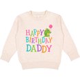 thumbnail image 2 of Inktastic Happy Birthday Daddy Boy Girl Party Toddler Sweatshirt, 2 of 4