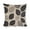 Style-2, variant on Pillows Black Leaves Linen Cushion Case Outdoor Home Decoration Abstract Boho Floral Plants Spring Pillows 16"x16" Pillows for Couch Sofa Patio Furniture Home Decor