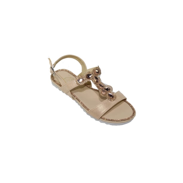 SANDALIA CASUAL LEON DAMA JOVENCITA ROSA PETALO POLIPIEL 1921 LEON 1921p