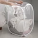 thumbnail image 3 of Bolsa de lavandería con múltiples agujeros, plegable, hueca, lavable, para guardar ropa sucia, artículos diversos, organizador de juguetes para niños, organizador de ropa, artículos para el hogar, 3 of 8