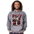 thumbnail image 3 of Retro Kanji Street Fighter Ryu Hoodie Hooded Sweatshirt Men Brisco Brands M, 3 of 6