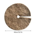 thumbnail image 6 of JUNWELL Garden Protection Ring Tree Protector Mat Acupuncture  Brown Flakes Grass For Indoor/Outdoor Pad Gardening Tools Plant Cover 25-40cm, 6 of 19