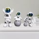 thumbnail image 5 of Adorno creativo de astronauta de 3 piezas para decoración de tartas, fiestas y salas de estar., 5 of 9