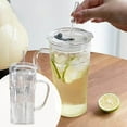 thumbnail image 2 of Ribbed Glass Cups With Lids And Ribbed Glass Cups With Handles Iced Coffee Glassware Transparent Reusable Drinking Utensils With Lids And Suitable For A in A Teacup Cup Acrylic Drinking Glasses with, 2 of 9