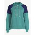 thumbnail image 5 of Free Assembly Women's Pullover Raglan Hoodie, 5 of 6