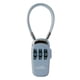 thumbnail image 1 of Candado Combinación 3 Discos P/ Equipaje Plata WALLIS WALLIS A810611, 1 of 2