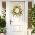 thumbnail image 3 of Spring Wreath for Front Door - 24" Spring/Summer Wreaths for Front Door, Spring Door Wreaths for All Seasons, Artificial Colorful Floral Wreaths for Indoor Outdoor Home Wall Farmhouse Decor, 3 of 10