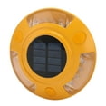 thumbnail image 3 of Solar Deck Lights, IP68 Waterproof Aluminum Alloy Solar Driveway Lights with Automatic Light Control Sensor Design, 12 LED Solar Powered Boat Dock Lights for Deck Stair Sidewalk, 3 of 7