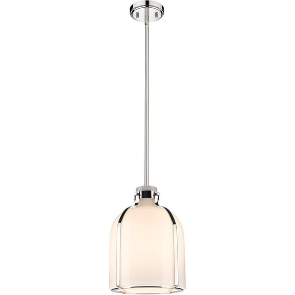 818-9PN-Z-Lite-Pearson - 1 Light Chandelier In Transitional Style-13.5 Inches Tall and 9.75 Inches Wide-Polished Nickel Finish