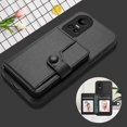 thumbnail image 3 of FOXDOCK Case for OPPO Reno 10 RFID-Blocking Card Holder - Stylish Button Closure Design, 3 of 4