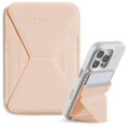 thumbnail image 1 of Cartera magnética MOFT con soporte portátil para dispositivos electrónicos, color rosa melocotón, 1 of 6